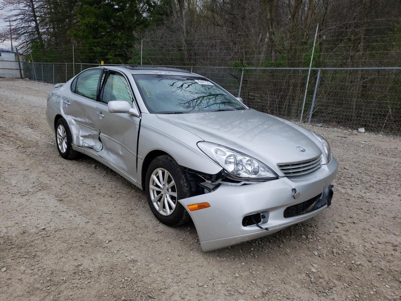 LEXUS ES 330 2004 with VIN JTHBA30G340007632 - Photo from auction