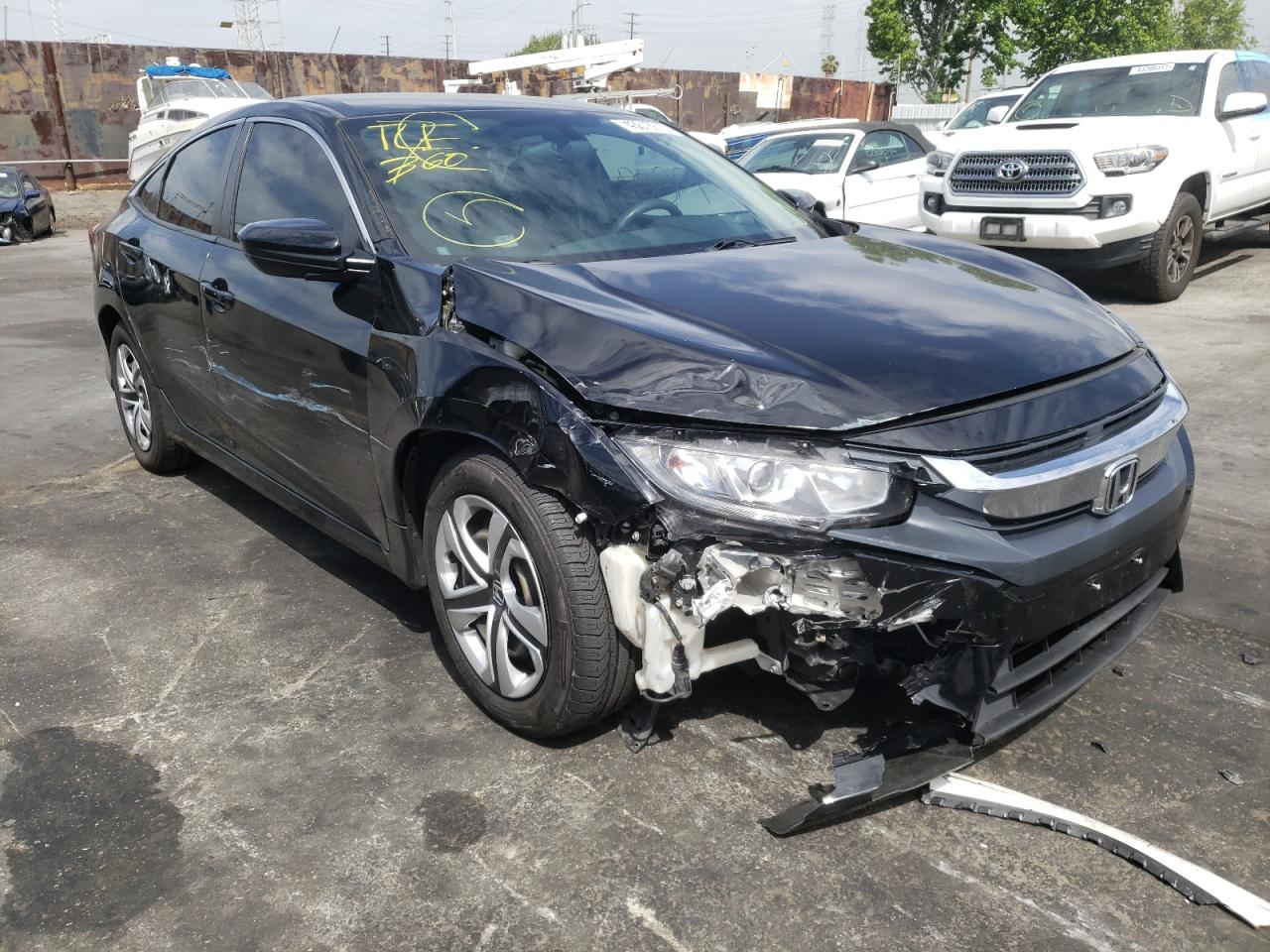 HONDA CIVIC LX 2017 with VIN 2HGFC2F54HH553887 - Photo from auction