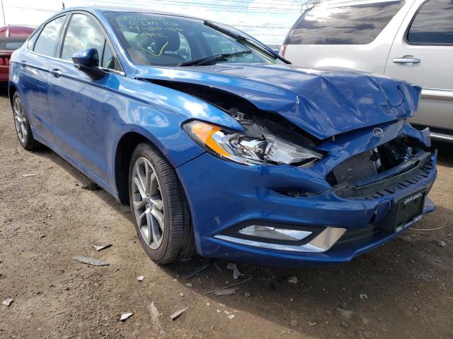 FORD FUSION S 2017 with VIN 3FA6P0G73HR282368 - Photo from auction