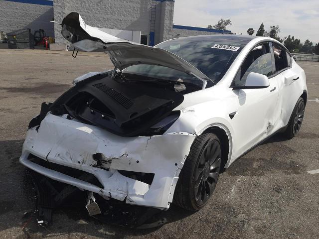 Фото 2 с аукциона – 2022 TESLA MODEL Y с VIN 7SAYGDEF7NF344066
