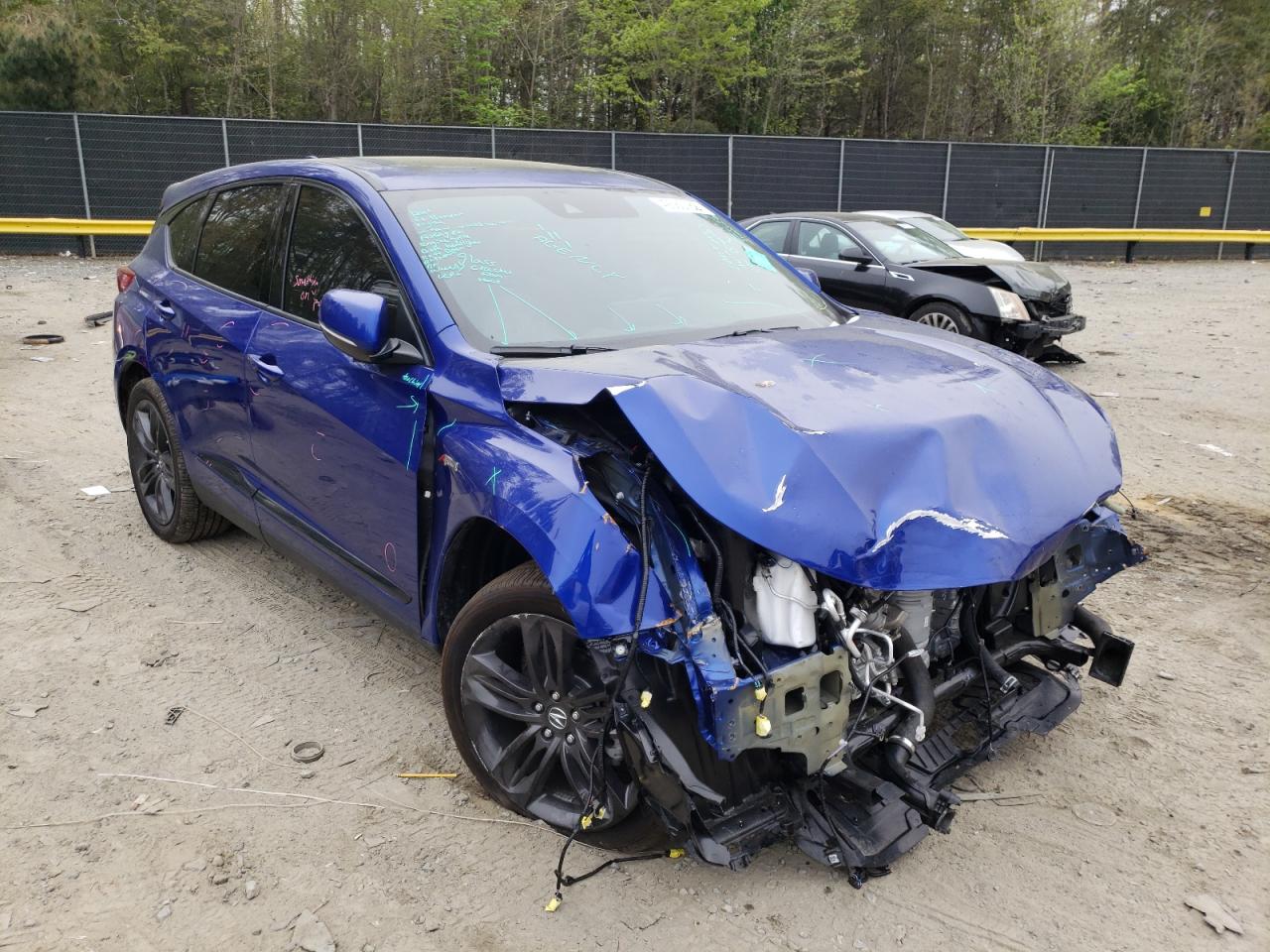 Photo 1 from auction – 2021 ACURA RDX A-SPEC with VIN 5J8TC2H61ML047200