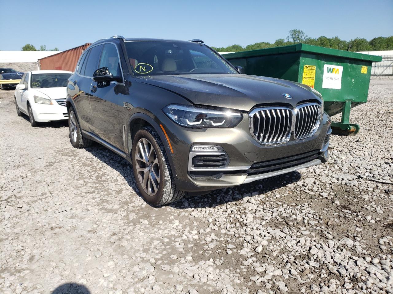 BMW X5 SDRIVE 2021 with VIN 5UXCR4C01M9G73016 - Photo from auction