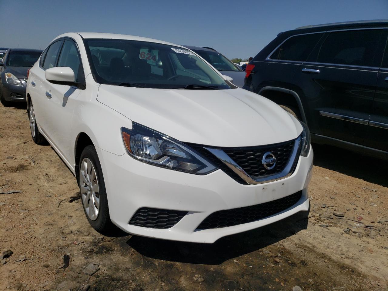 NISSAN SENTRA S 2017 with VIN 3N1AB7AP2HY252324 - Photo from auction
