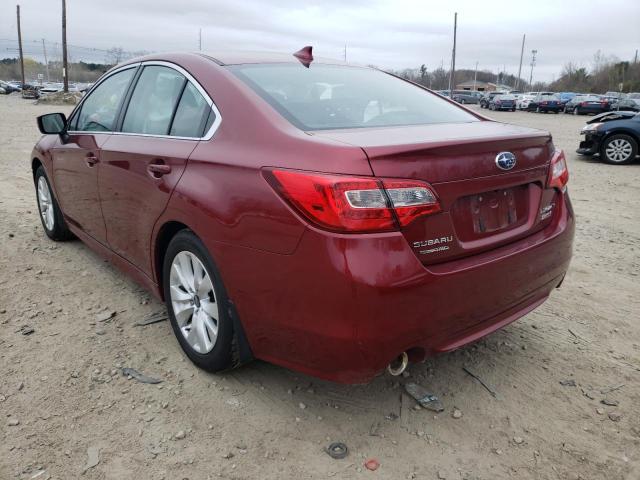 Photo 3 from auction – 2016 SUBARU LEGACY 2.5 with VIN 4S3BNAC69G3026220