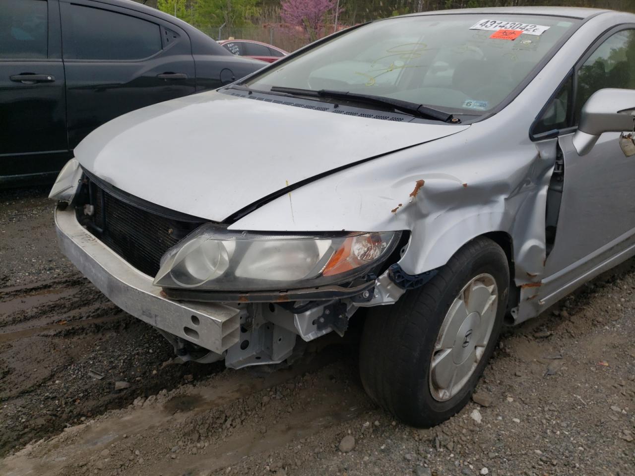 Photo 9 from auction – 2007 HONDA CIVIC HYBR with VIN JHMFA36247S014868