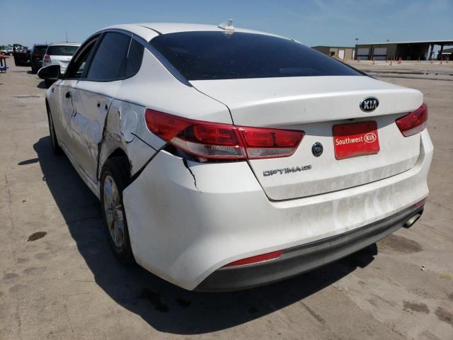 Photo 3 from auction – 2016 KIA OPTIMA LX with VIN 5XXGT4L38GG110662
