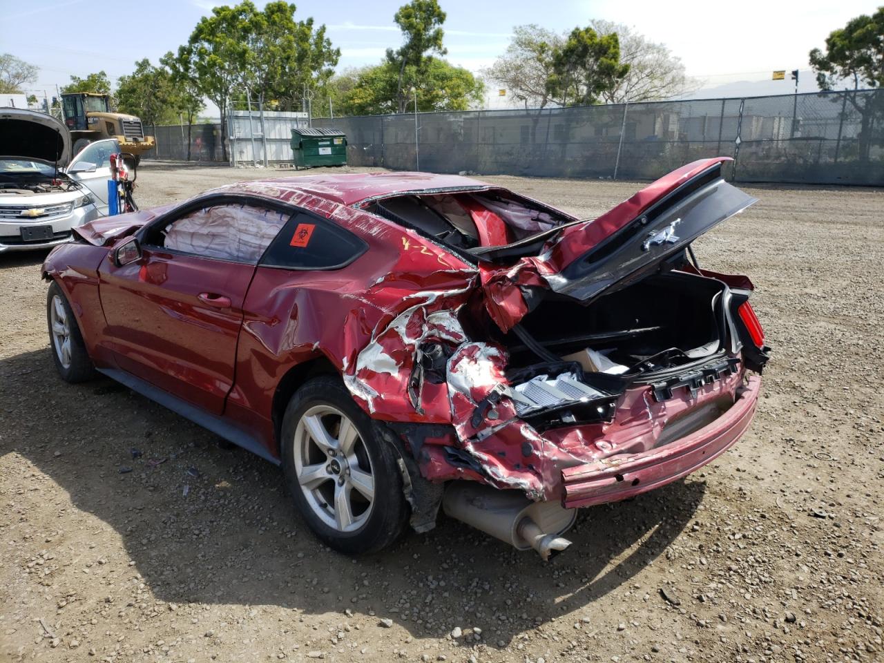 Photo 3 from auction – 2017 FORD MUSTANG with VIN 1FA6P8AM2H5203773