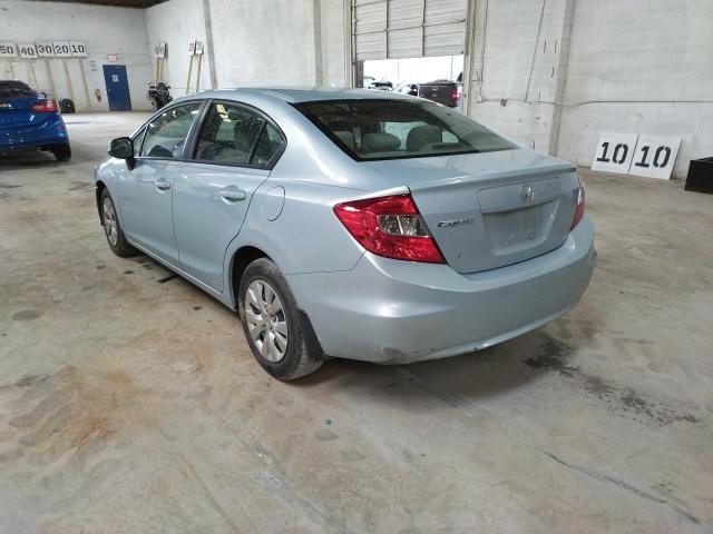 Photo 3 from auction – 2012 HONDA CIVIC LX with VIN 19XFB2F52CE018885