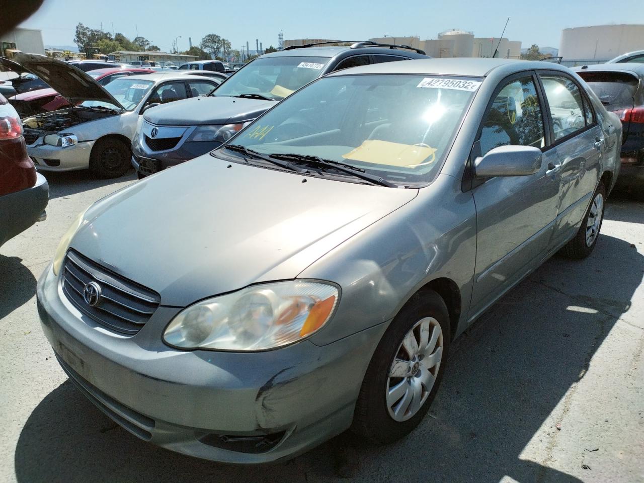 Photo 2 from auction – 2003 TOYOTA COROLLA CE with VIN 1NXBR38EX3Z054463