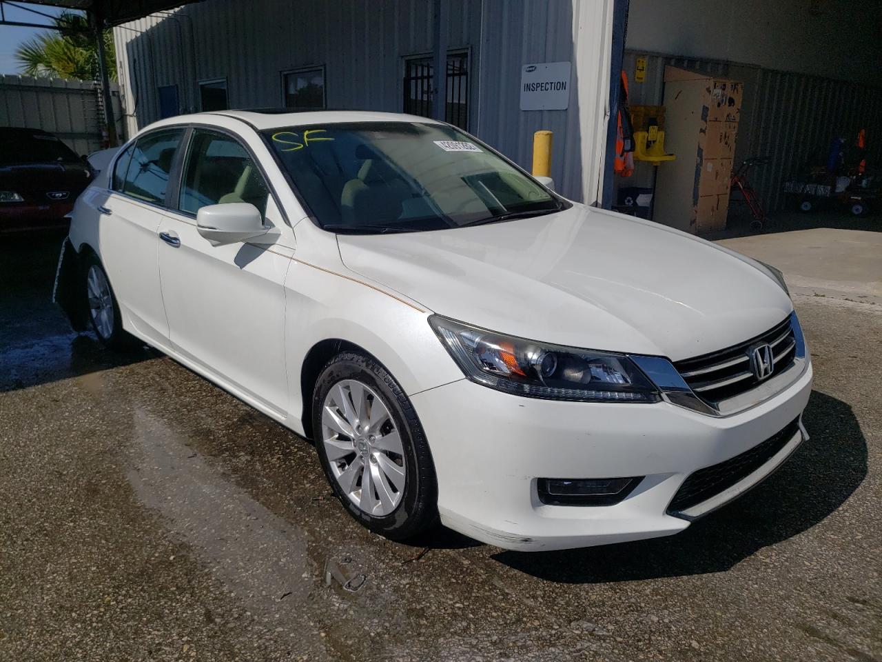 HONDA ACCORD EXL 2014 with VIN 1HGCR2F86EA231841 - Photo from auction