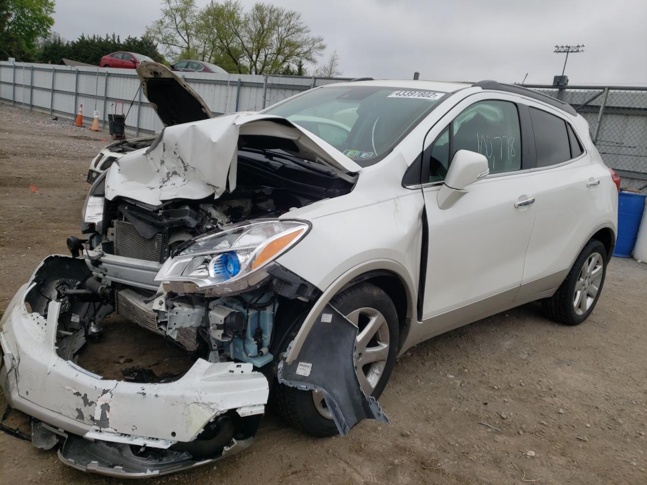 Photo 2 from auction – 2015 BUICK ENCORE PRE with VIN KL4CJHSB4FB156394