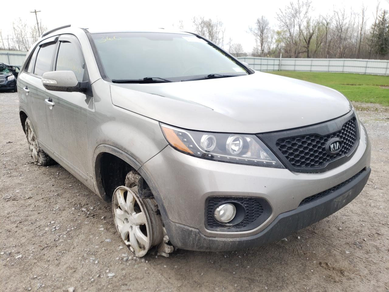 KIA SORENTO BA 2011 with VIN 5XYKTDA15BG133543 - Photo from auction