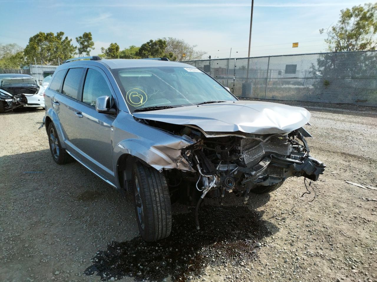 DODGE JOURNEY CR 2015 with VIN 3C4PDCGB6FT622030 - Photo from auction