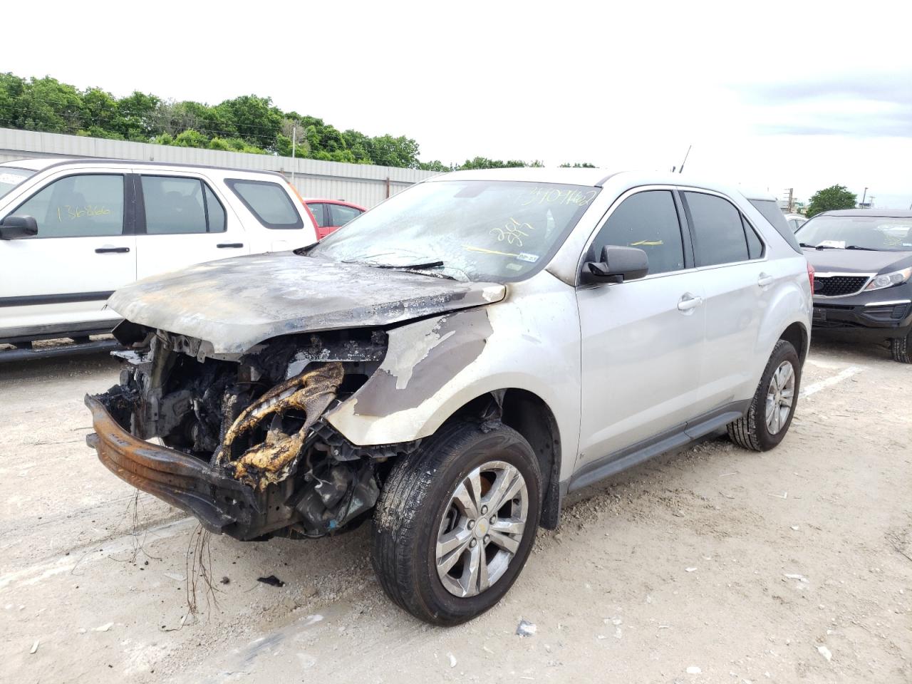 Photo 2 from auction – 2010 CHEVROLET EQUINOX LS with VIN 2CNALBEW7A6201547