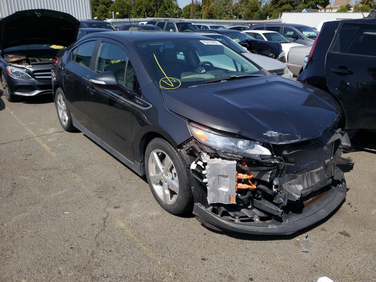 CHEVROLET VOLT 2015 with VIN 1G1RD6E43FU117897 - Photo from auction