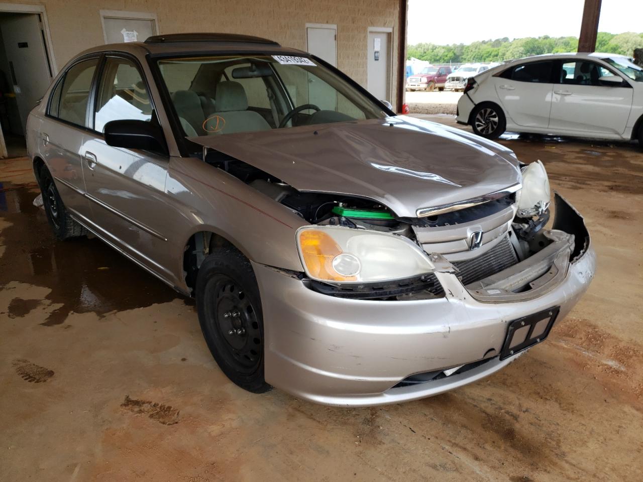HONDA CIVIC EX 2001 with VIN 1HGES26771L034230 - Photo from auction