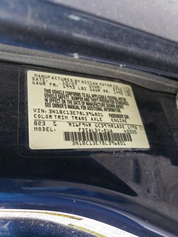 Photo 10 from auction – 2008 NISSAN VERSA S with VIN 3N1BC13E78L396801
