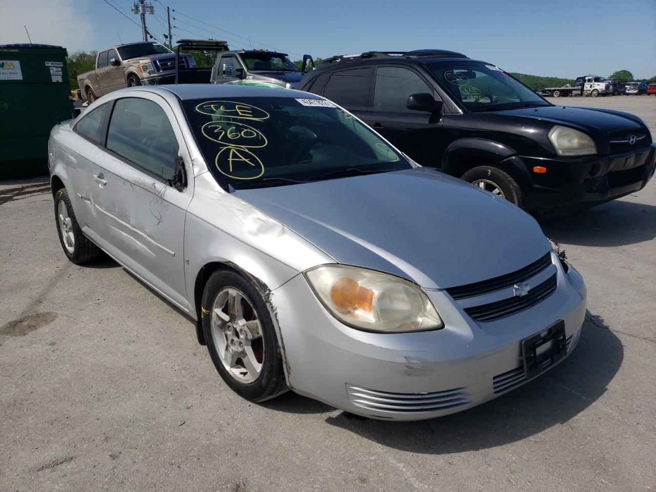 CHEVROLET COBALT LT 2009 with VIN 1G1AT18H697246723 - Photo from auction