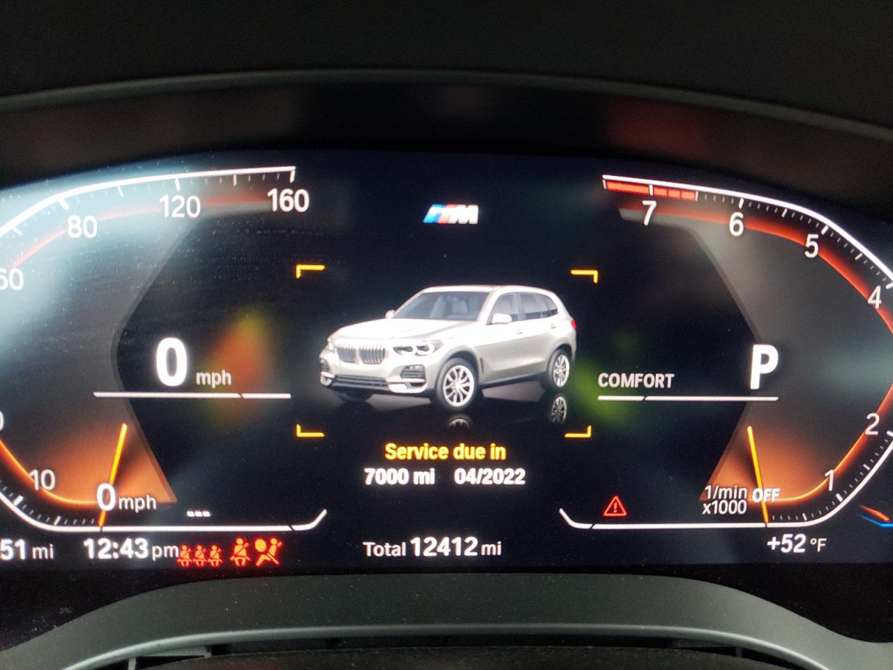 Photo 8 from auction – 2020 BMW 540 XI with VIN WBAJS3C0XLCE29385