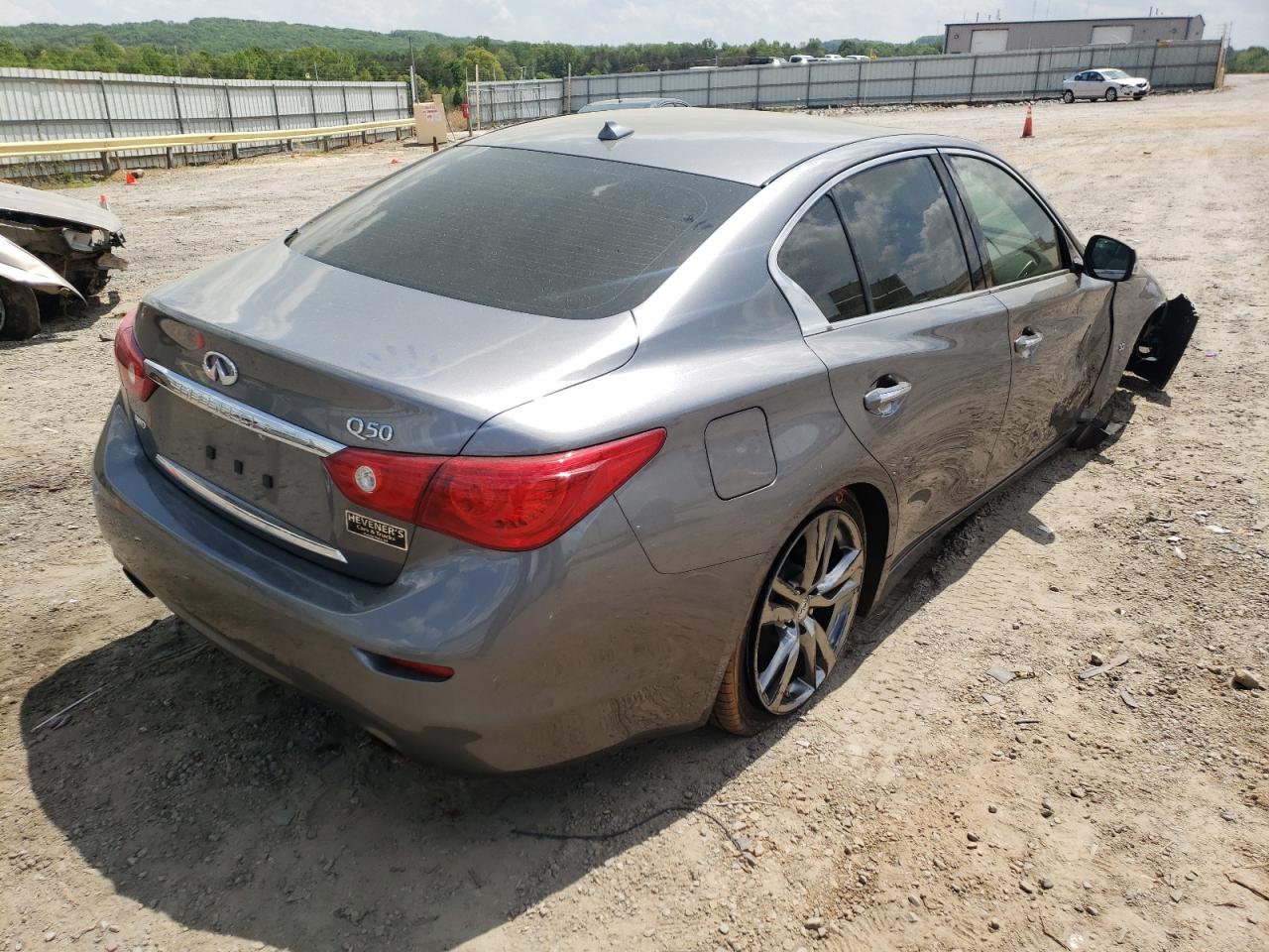 Photo 4 from auction – 2015 INFINITI Q50 BASE with VIN JN1BV7AR8FM421341