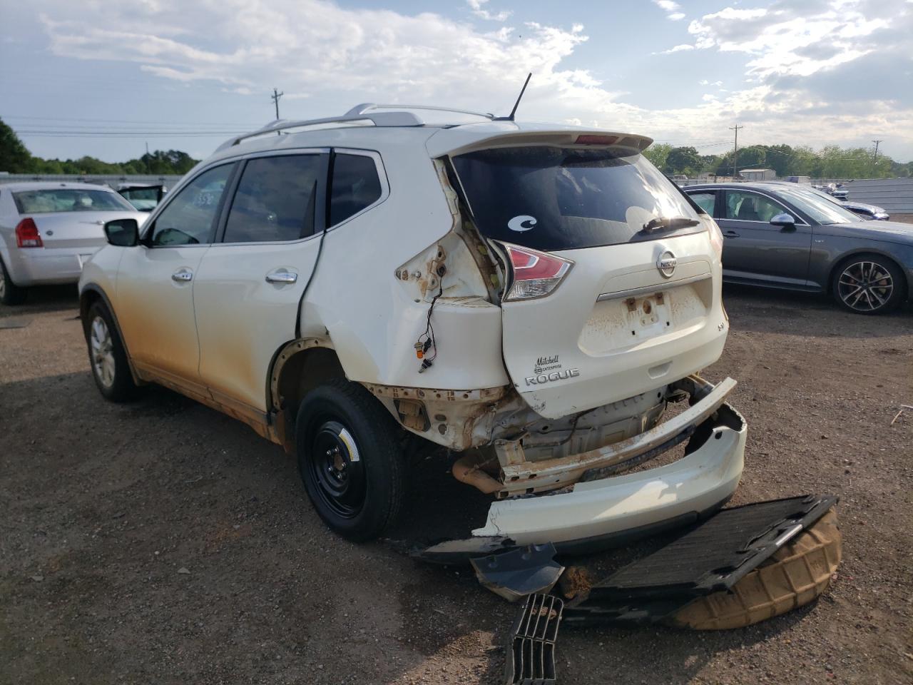 Photo 3 from auction – 2016 NISSAN ROGUE S with VIN KNMAT2MT0GP695531