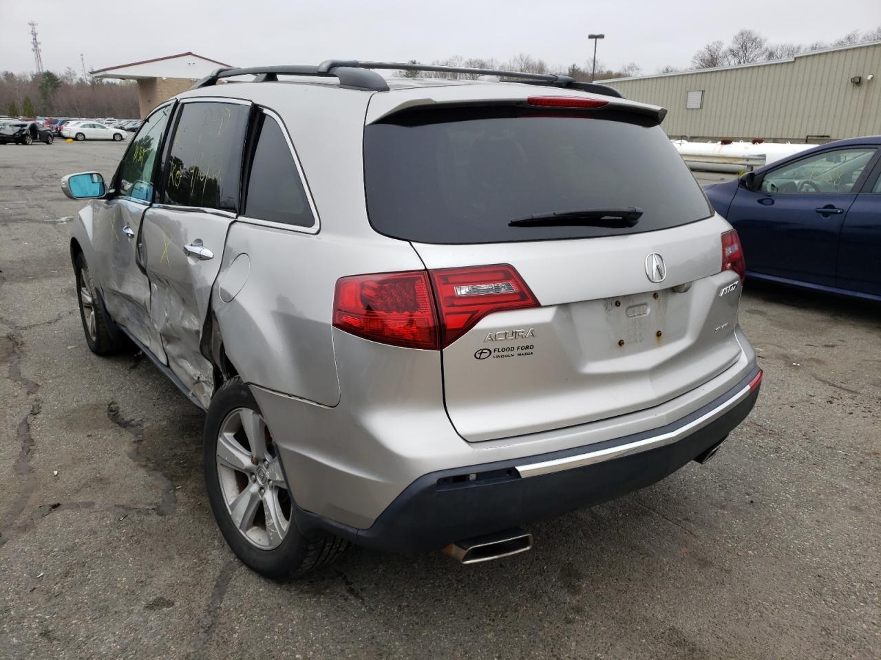 Photo 3 from auction – 2010 ACURA MDX TECHNO with VIN 2HNYD2H6XAH510309