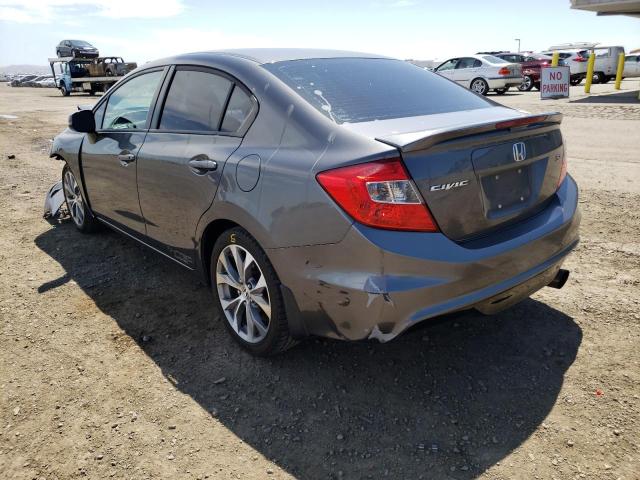 Photo 3 from auction – 2012 HONDA CIVIC SI with VIN 2HGFB6E57CH704192