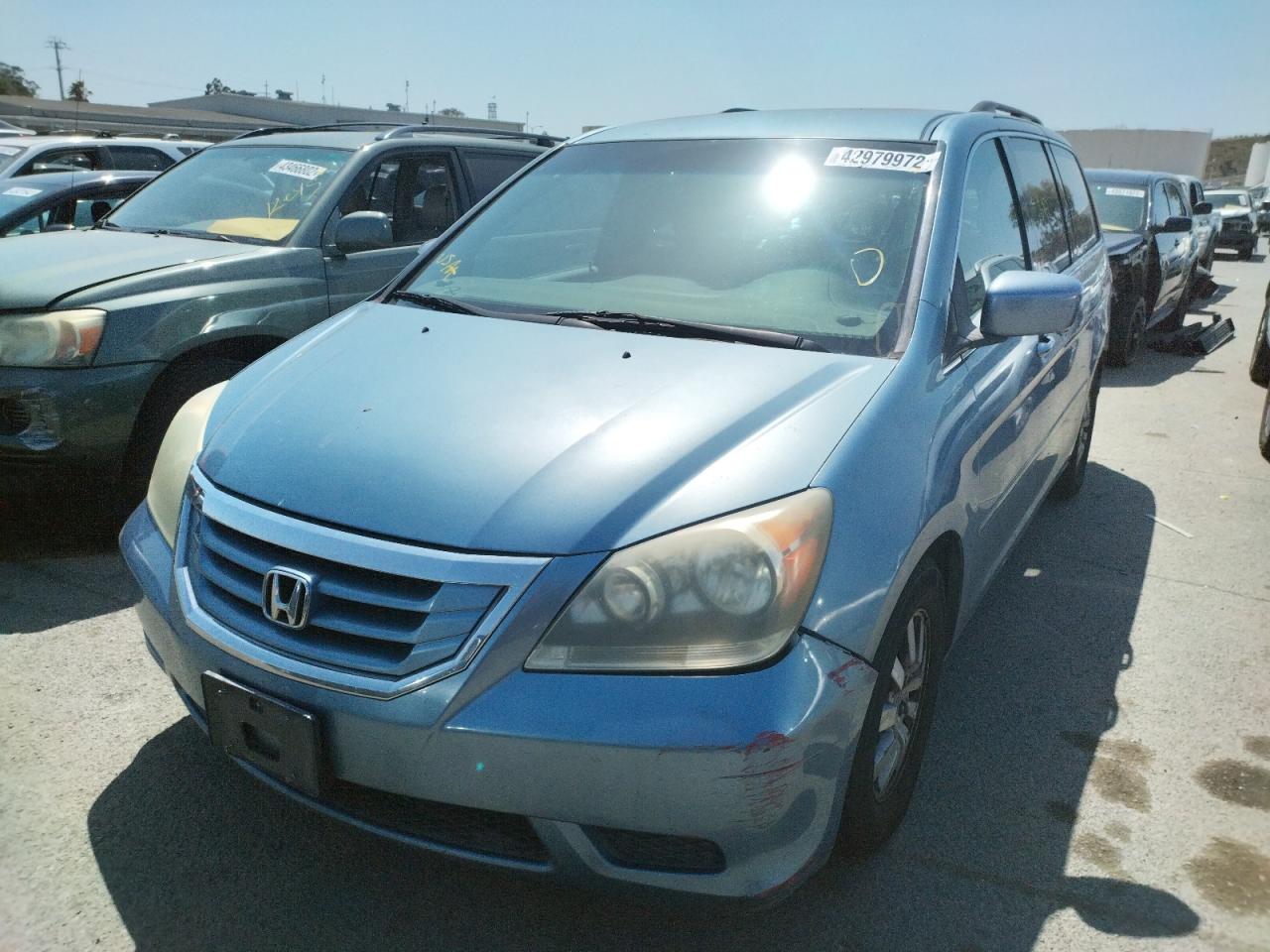 Photo 2 from auction – 2008 HONDA ODYSSEY EX with VIN 5FNRL38448B034012