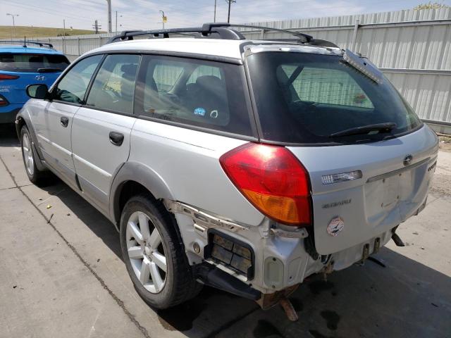 Photo 3 from auction – 2006 SUBARU LEGACY OUT with VIN 4S4BP61C766309210