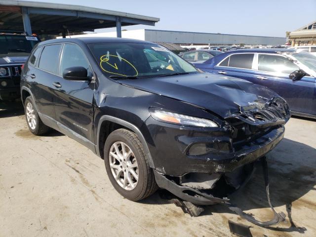 Photo 1 from auction – 2015 JEEP CHEROKEE S with VIN 1C4PJLAB5FW566626