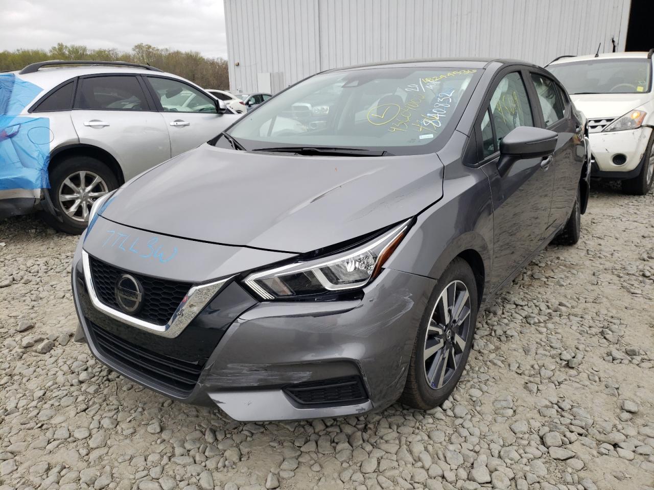 Photo 2 from auction – 2020 NISSAN VERSA SV with VIN 3N1CN8EV8LL840832
