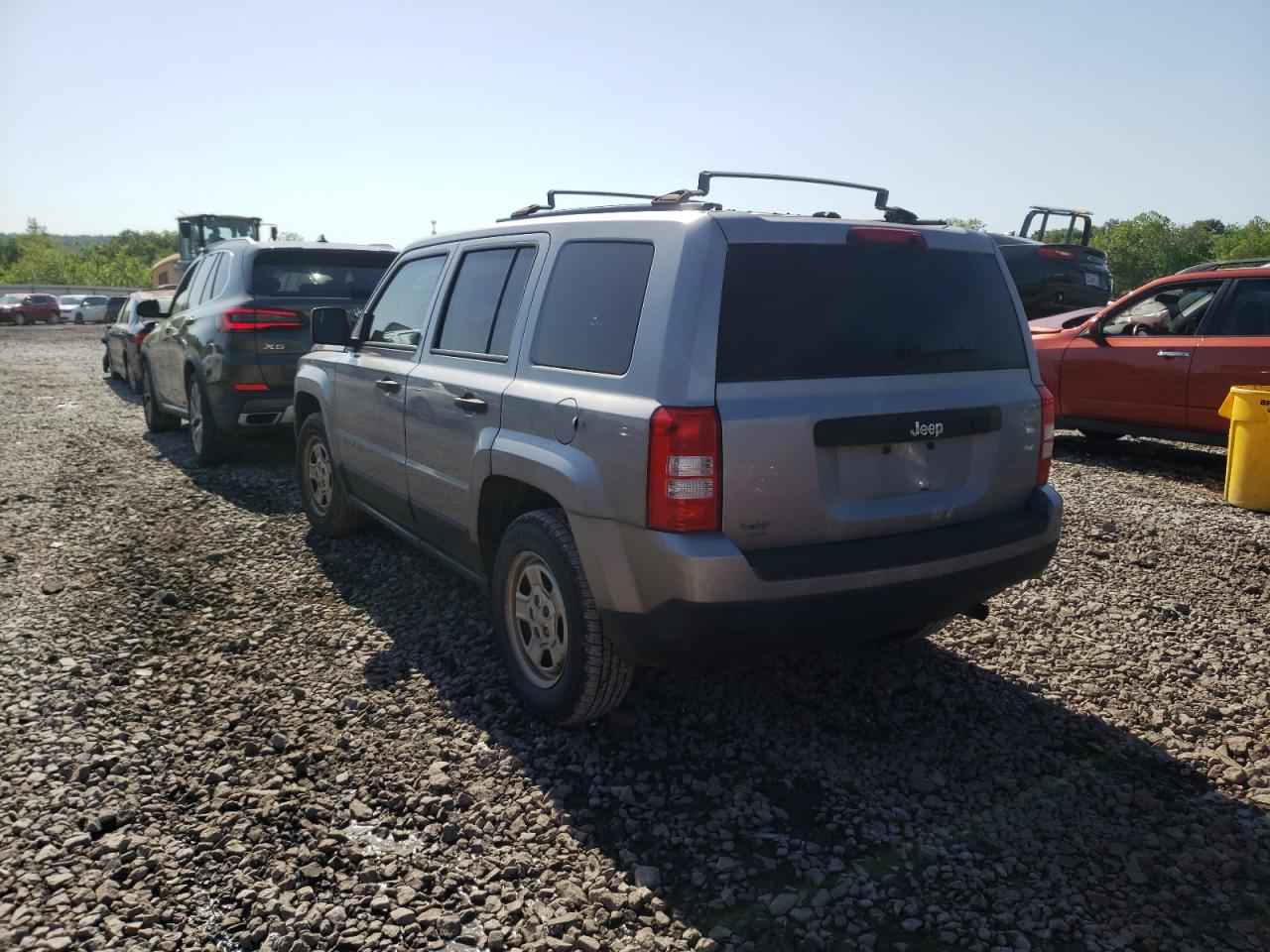 Photo 3 from auction – 2017 JEEP PATRIOT SP with VIN 1C4NJPBA8HD207452