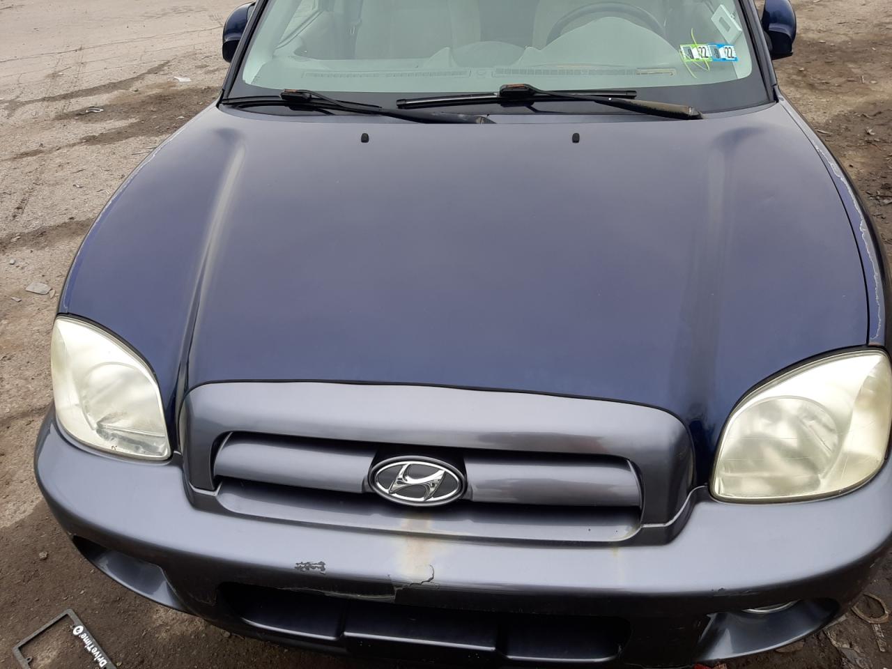 Photo 9 from auction – 2005 HYUNDAI SANTA FE G with VIN KM8SC73D55U950504