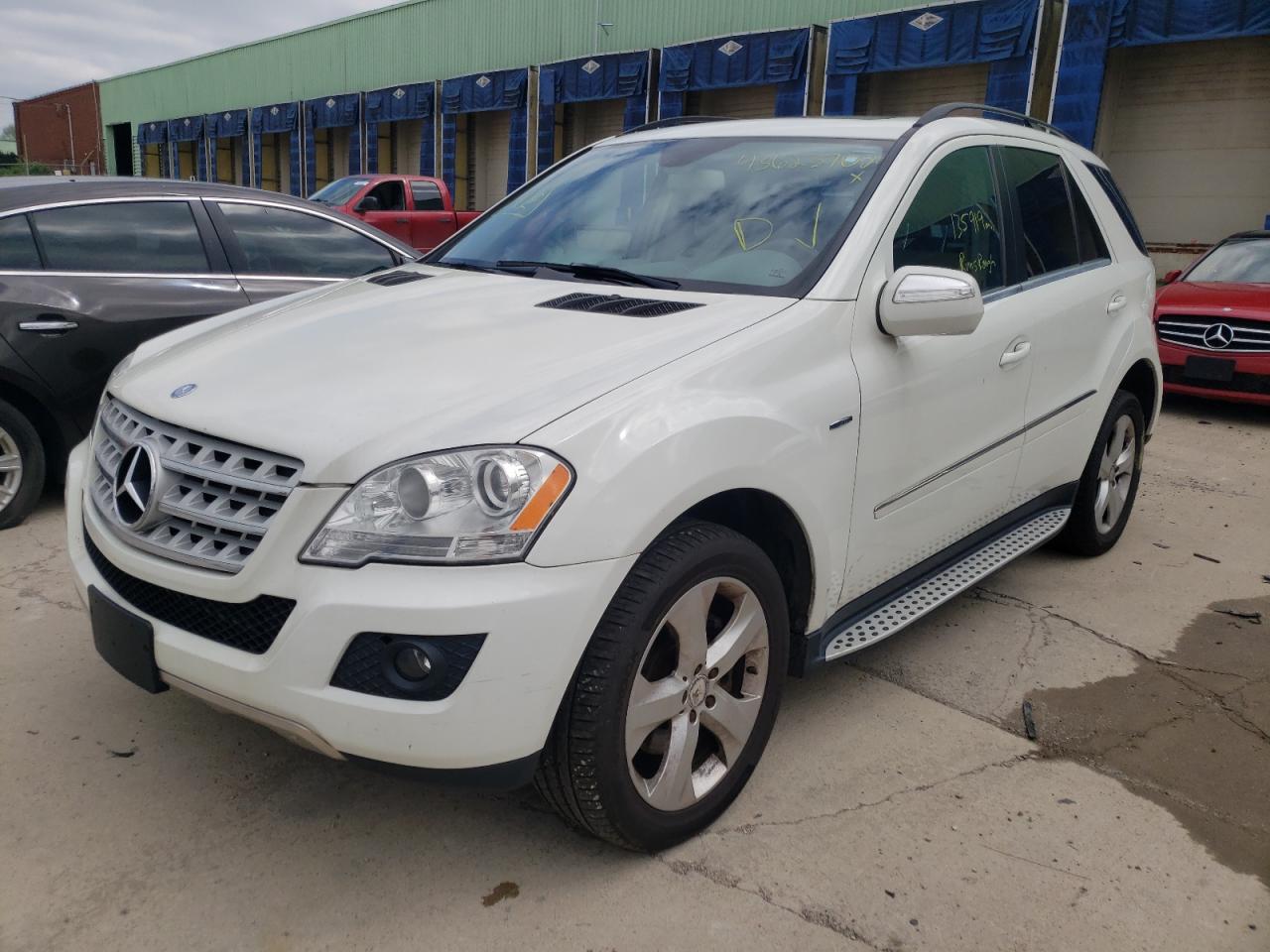 Photo 2 from auction – 2010 MERCEDES-BENZ ML 350 BLU with VIN 4JGBB2FB3AA540991