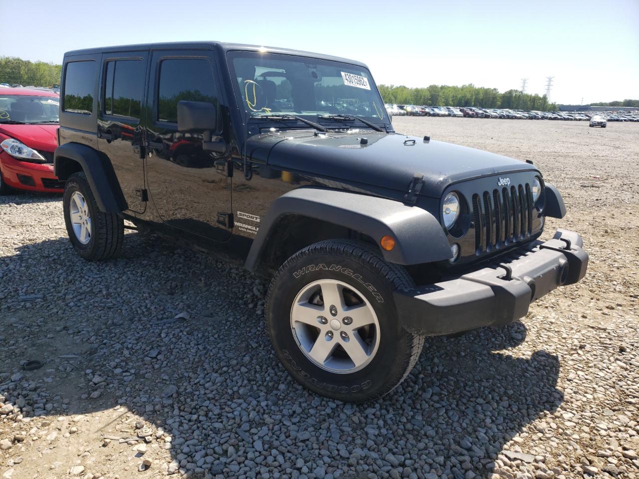 JEEP WRANGLER U 2016 with VIN 1C4HJWDG5GL330459 - Photo from auction