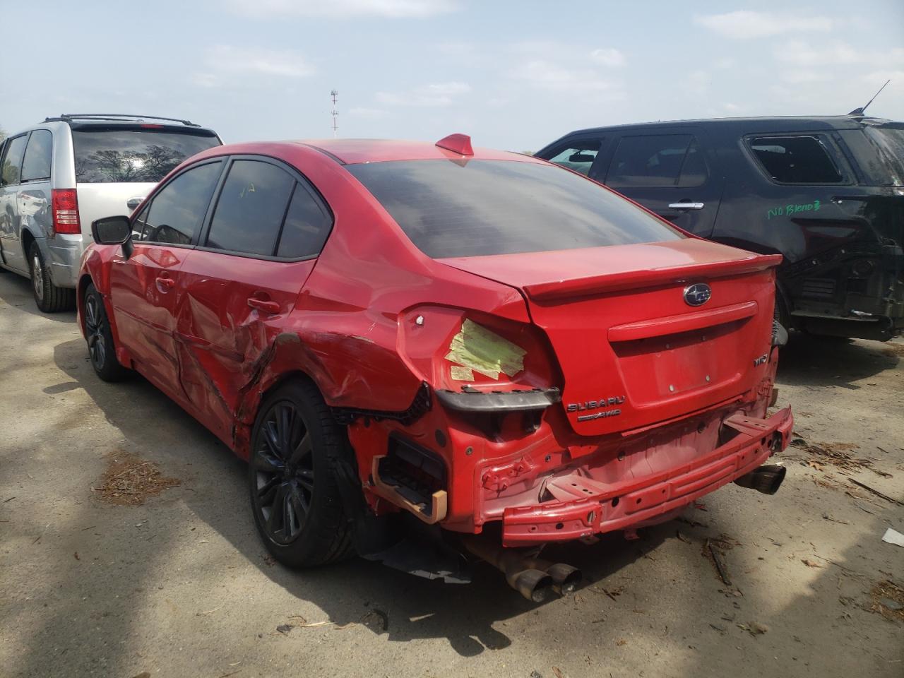 Photo 16 from auction – 2020 SUBARU WRX with VIN JF1VA1A61L9817186
