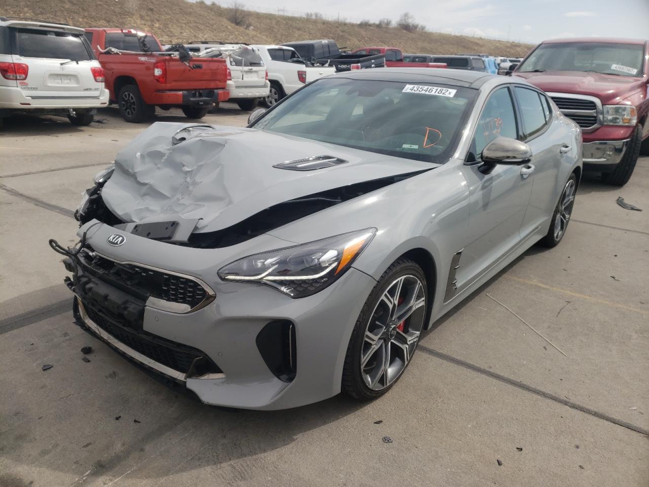 Photo 2 from auction – 2019 KIA STINGER GT with VIN KNAE55LC2K6067710