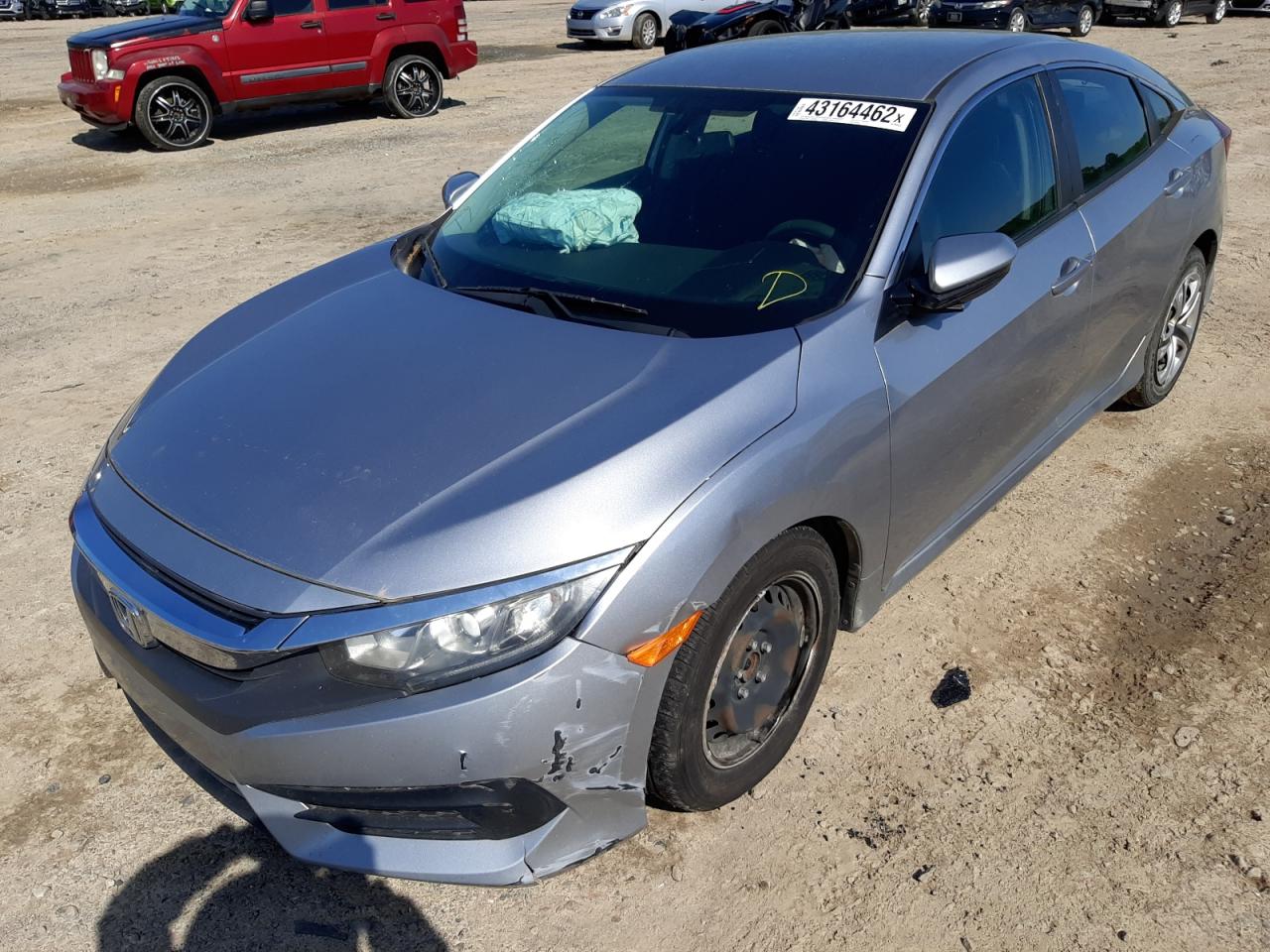 Photo 2 from auction – 2016 HONDA CIVIC LX with VIN 19XFC2F51GE019254