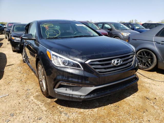 Photo 1 from auction – 2017 HYUNDAI SONATA SPO with VIN 5NPE34AF0HH461026