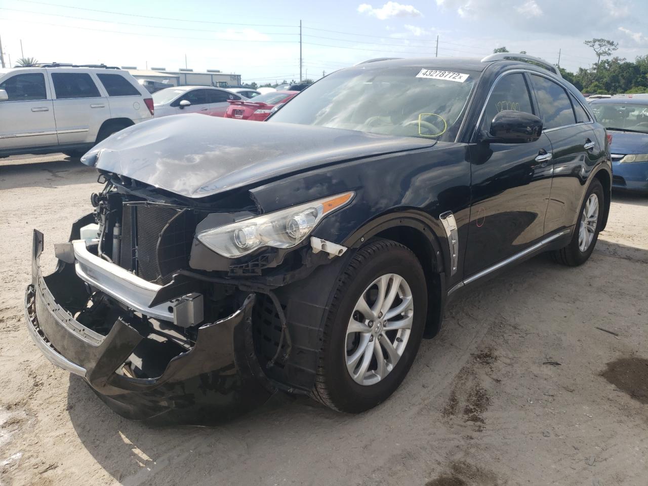 Photo 2 from auction – 2013 INFINITI FX37 with VIN JN8CS1MU6DM141118