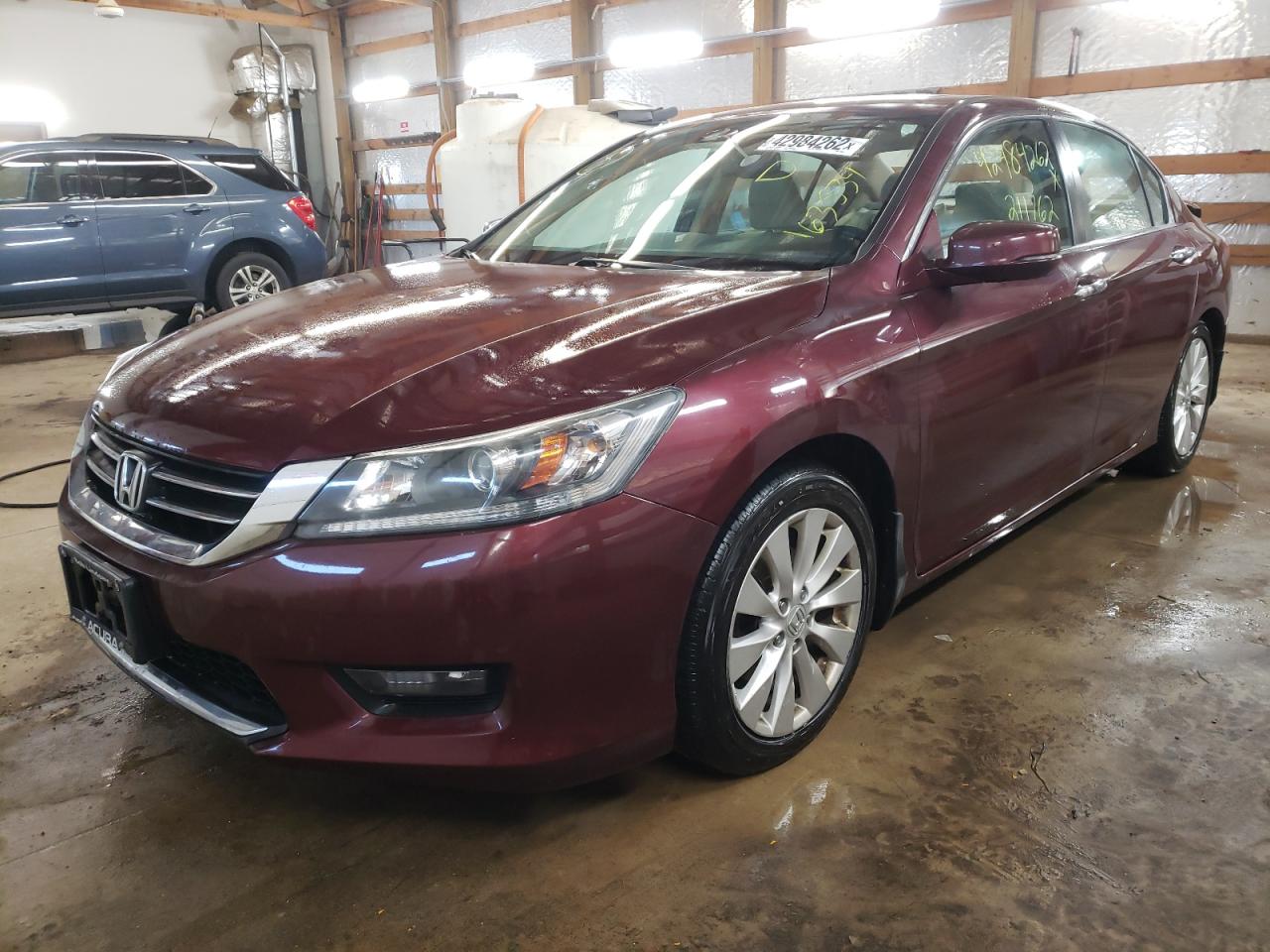 Photo 2 from auction – 2014 HONDA ACCORD EXL with VIN 1HGCR2F87EA163534