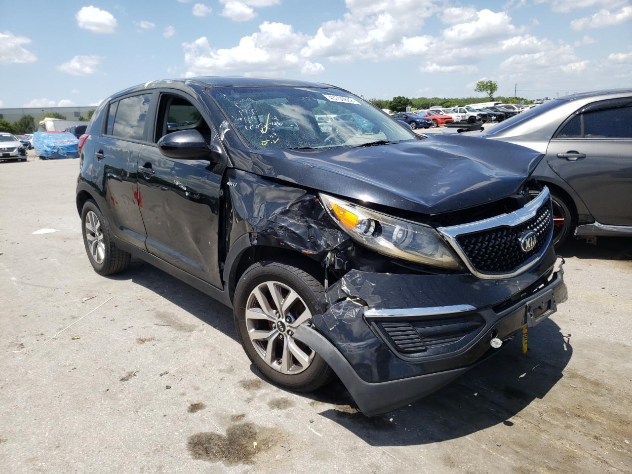 KIA SPORTAGE L 2016 with VIN KNDPBCAC0G7854507 - Photo from auction