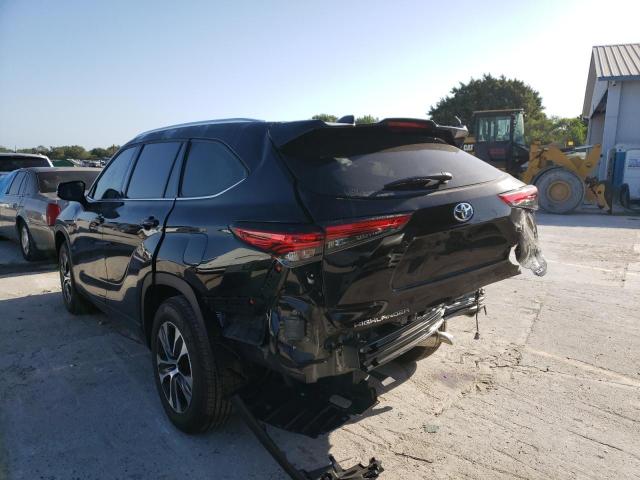 Photo 3 from auction – 2021 TOYOTA HIGHLANDER with VIN 5TDGZRAH7MS087881
