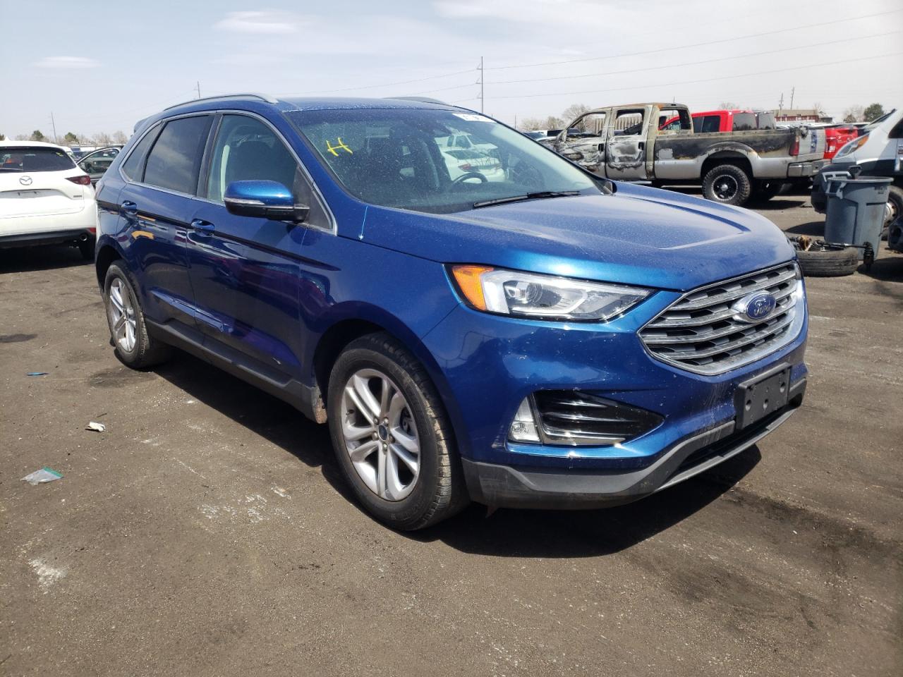 FORD EDGE SEL 2020 with VIN 2FMPK3J94LBA28860 - Photo from auction