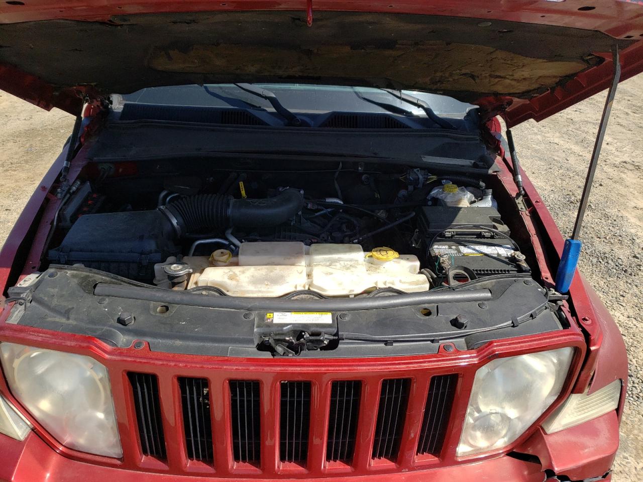 Photo 7 from auction – 2008 JEEP LIBERTY SP with VIN 1J8GN28K68W285600