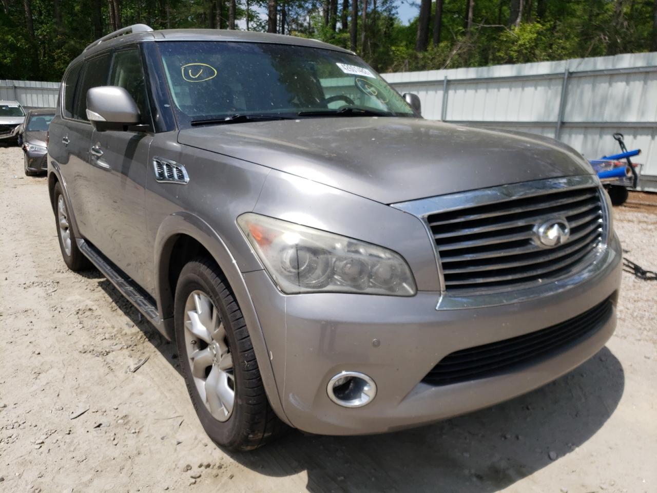 INFINITI QX56 2011 with VIN JN8AZ2NE0B9001453 - Photo from auction