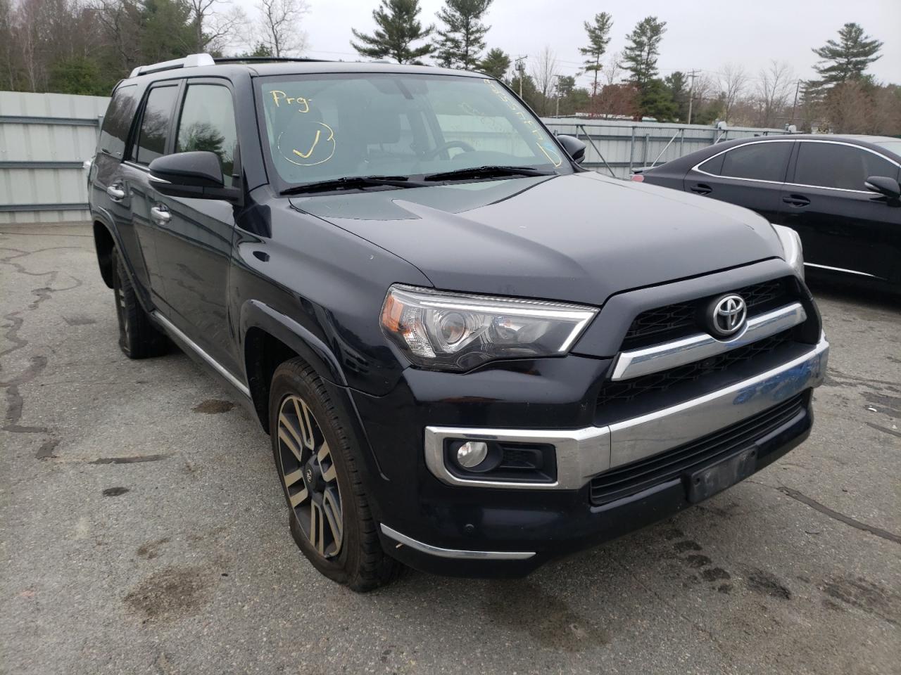 TOYOTA 4RUNNER SR 2016 with VIN JTEBU5JR7G5282198 - Photo from auction
