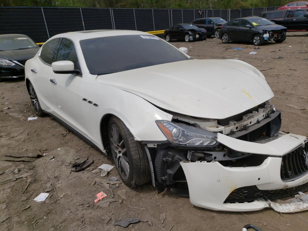 Photo 1 from auction – 2014 MASERATI GHIBLI S with VIN ZAM57RTAXE1085985