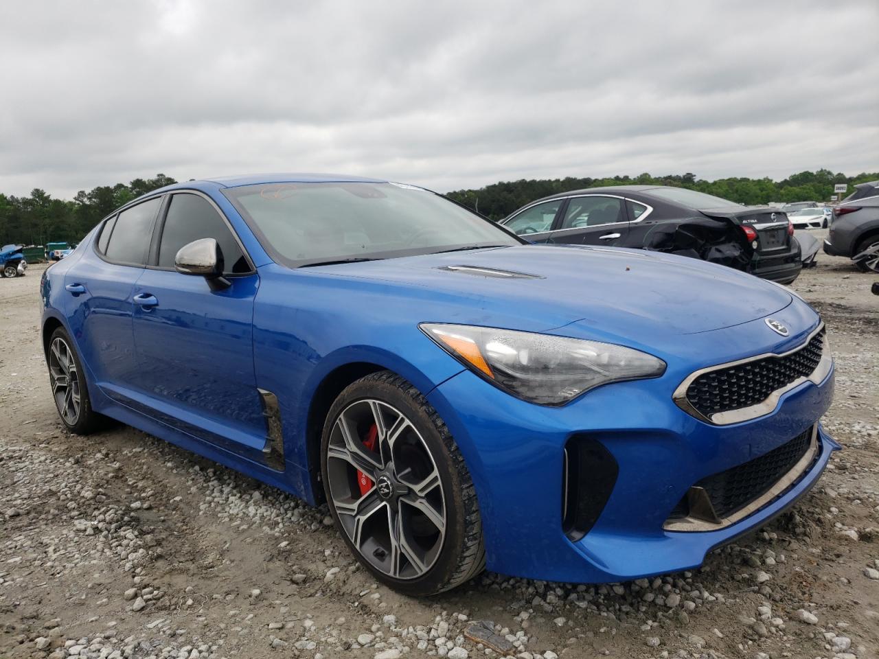 KIA STINGER GT 2018 with VIN KNAE35LC7J6012125 - Photo from auction