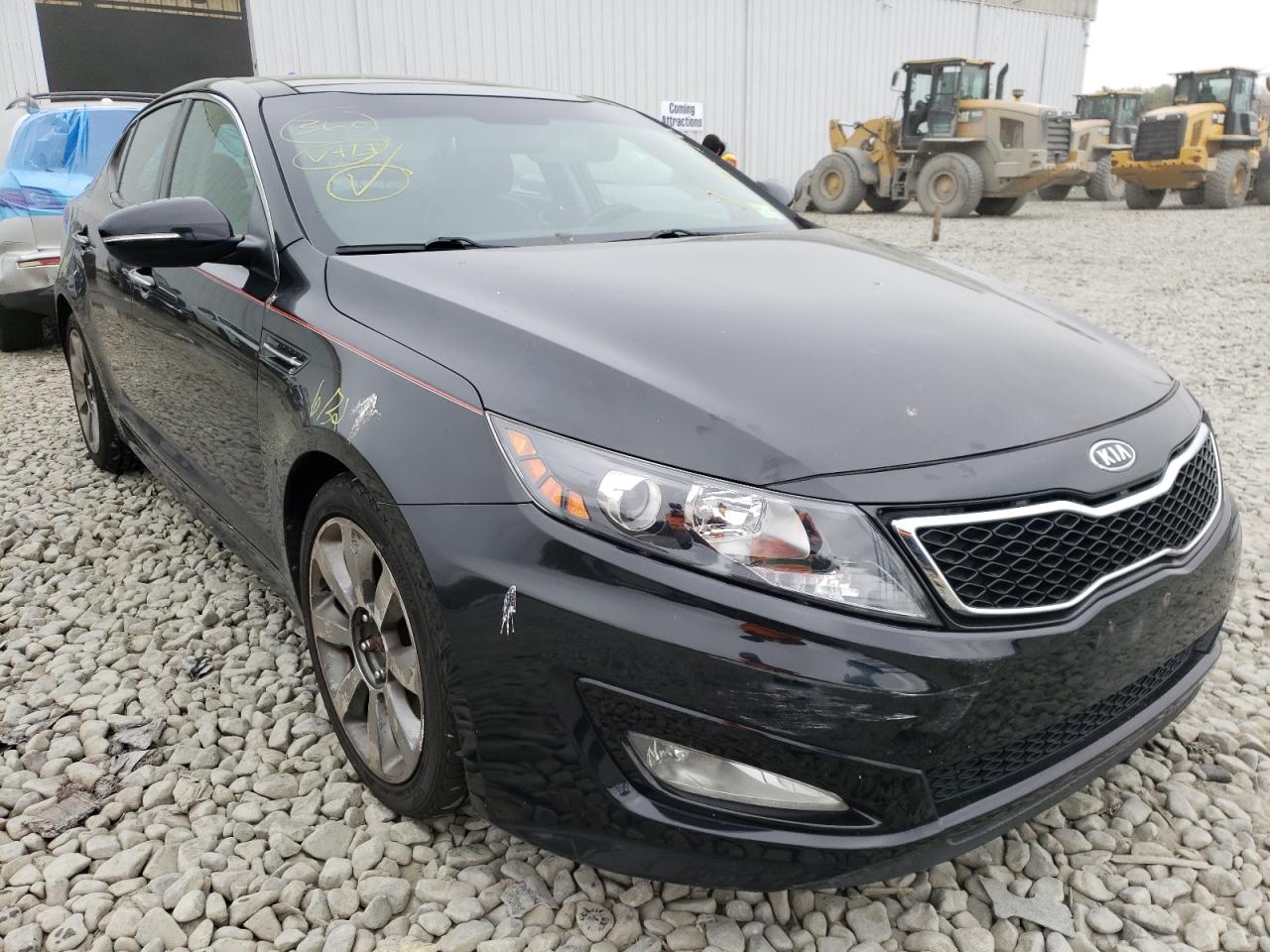 KIA OPTIMA SX 2012 with VIN 5XXGR4A67CG020070 - Photo from auction